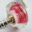 Sterling Silver Lampwork Glass Bead fits Troll/Chamilia/Biagi-7