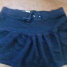 Juicy Couture Teen Mini Skirt - Black Cotton Ruffle size M