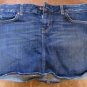 Dark denim skirt