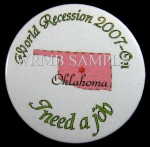 Oklahomas/I need a job Button