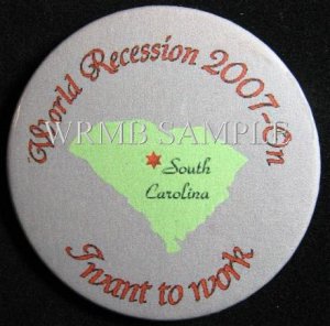 South Carolina/I want to work Button
