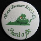 Virginia/I need a job Button