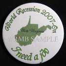 West Virginia/I need a job Button