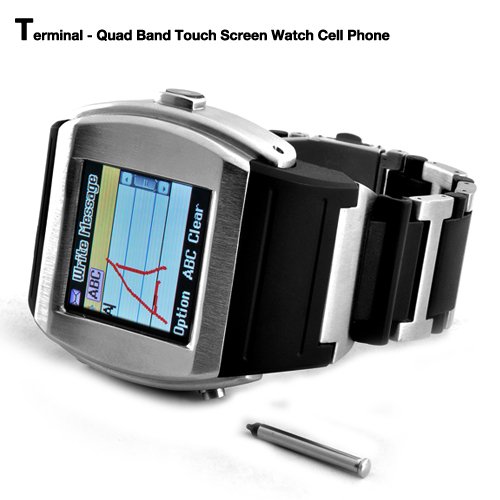 touch screen watch with mobile phone functions