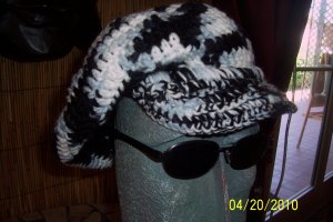Snow Camo Tam (Medium)