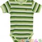 Baby Gap Stripe Print Romper (Green)