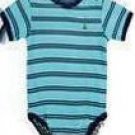 Baby Gap Stripe Print Romper (Blue)