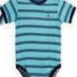 Baby Gap Stripe Print Romper (Blue)
