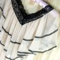 Beige satin layer dress