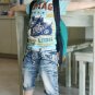 Sport shoes printing tee