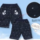 Anchor Printed Pants (Blue)
