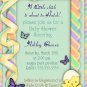 Customized Printable Easter Baby Shower Invitation