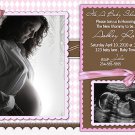 Custom Photo - Baby Shower Invitations Printable Digital file DIY