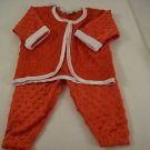 Infant Toddler Red 2-piece Santa Suit size 12-18 months