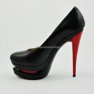 Newest fashion women double-platform pump