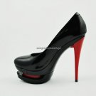 Hot sale women dress shoes,double-platform pump shoes