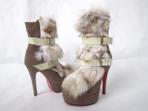 CL new style boots with rabbit  fur