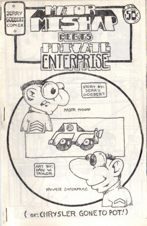 Major Mishap meets Private Enterprise newave comix 1980