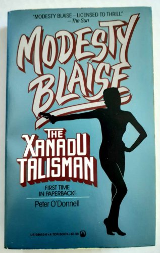 MODESTY BLAISE Xanadu Talisman FIRST EDITION Tor Books 1987