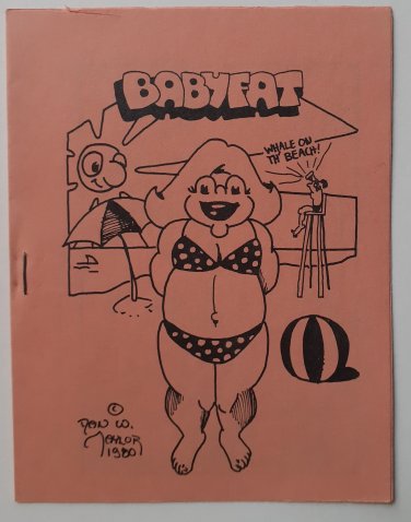 Babyfat no. 18 Clay Geerdes COMIX WORLD mini comix 1980