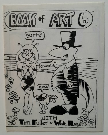 BOOK OF ART no. 6 BOA Productions Newave Mini Comix 1980