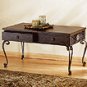 LEATHERETTE COCKTAIL TABLE