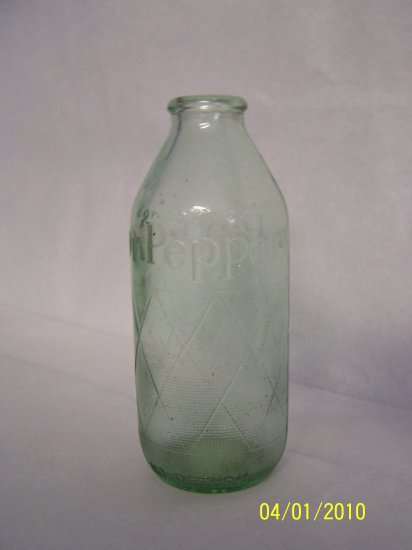 Dr Pepper Green Glass Logo Marble 