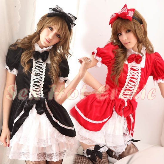 New Lolita Princess Girl Cosplay dress Costume lace cake Cute & Sexy Lingerie LO# 08