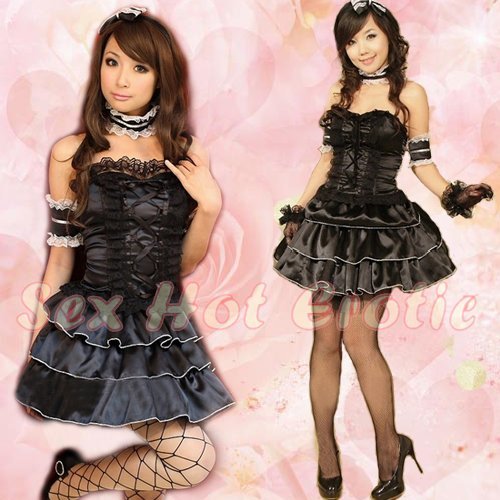 New Lolita Princess Girl Cosplay dress Costume lace cake Cute & Sexy Lingerie LO# 12