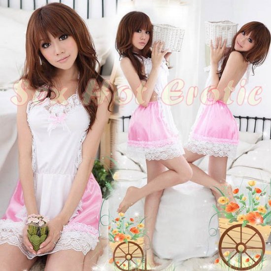 French Maid Costume Cosplay Japanese coat Lingerie Hot Sexy Cute women badydoll MC37