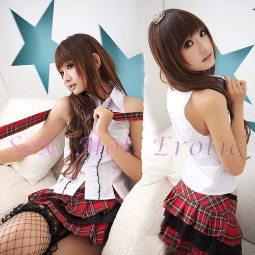 School girls teacher Costume Cosplay Japanese Lingerie Hot Sexy Cute women badydoll SG05