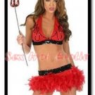 New Holloween Party SEXY & HOT Devil Women Cosplay Dress Navy GIRL Costume Lingerie AD# 05