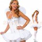 New Holloween Party SEXY & HOT Angel Women Cosplay Dress Navy GIRL Costume Lingerie AD# 06