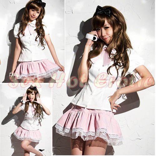 Princess Lolita Cake dress Costume Cosplay Japanese Hot Sexy Cute women badydoll PI16