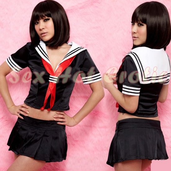 New SEXY & HOT Sailor Girl Cosplay Dress Cute women Costume Lingerie SA# 13