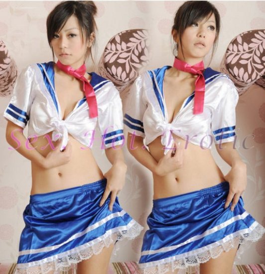 New SEXY & HOT Sailor Girl Cosplay Dress Cute women Costume Lingerie SA# 14