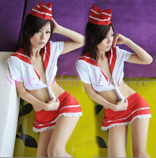 New SEXY & HOT Sailor Girl Cosplay Dress Cute women Costume Lingerie SA# 15