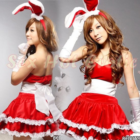 New SEXY & HOT Party Girl Cosplay Rabbit Dress Cute women Costume Lingerie CR# 08