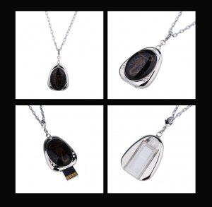Criminal Steel Scorpion 8GB Flash Drive Necklace
