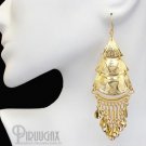 NAZCA LINES Rich 18K Gold plated Chandelier Earrings