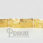 INCA TREASURES  Rich 18K Gold plated Embossed Bracelet