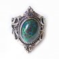 EXTREME BEAUTY ~ TURQUOISE Silver Adjustable Ring