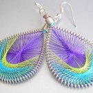 RUMBA Colorful LightWeight Hand Woven Thread Earrings