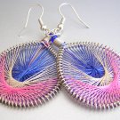 RHIANA Light Weight Hand Woven Thread Earrings