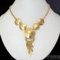 INCA RELICS Rich 18K Gold plated Chandelier Necklace