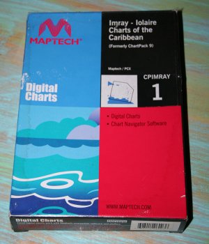 MapTech Digital Charts - CPIMRAY 1 Imray - Iolaire Caribbean