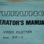 Furuno RP-1 Video Plotter Manual