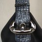  Betsey Johnson Black Leather Rockin Croc