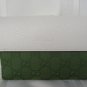 Gucci Green Signature Beige Leather Wallet $325+