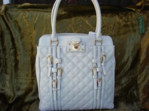 Marc Jacobs Maiden White Quilted Leather $1300++